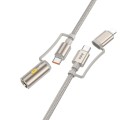 Kabel All-in-one USB C  Lightning do USB C  Zapalniczka samochodowa Hoco PD 3A 60W 1,2 m U138 czarny (4).jpg