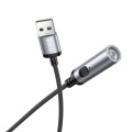 Adapter USB A do zapalniczka samochodowa Hoco 0,3 m UA30 czarny (7).jpg
