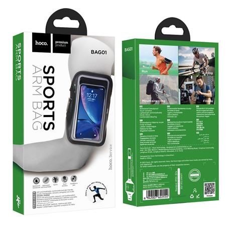 Etui na telefon do biegania Hoco BAG01 czarne (1).jpg
