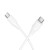 Kabel Silikonowy USB C do USB C Hoco 3A 60W 1 m X124 biały (5).jpg