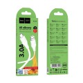 Kabel Silikonowy USB A do USB C Hoco 3A 1 m X124 biały (2).jpg