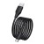 Kabel Silikonowy USB A do USB C Hoco 3A 1 m X124 czarny (5).jpg