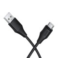 Kabel Silikonowy USB A do USB C Hoco 3A 1 m X124 czarny (7).jpg