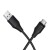 Kabel Silikonowy USB A do USB C Hoco 3A 1 m X124 czarny (7).jpg