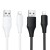 Kabel Silikonowy USB A do Lightning Hoco 27W 1 m X124 czarny (4).jpg