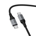 Kabel USB C do USB C Hoco PD 60W 1,5 m X121 czarny (6).jpg