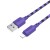 Kabel USB A do Lightning Hoco 2,4A 1 m X116 gradient fioletowy (5).jpg