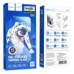 Szkło na telefon iPhone 17  AIR hartowane HD 5D Guardian shield 10 sztuk G14 czarne Hoco