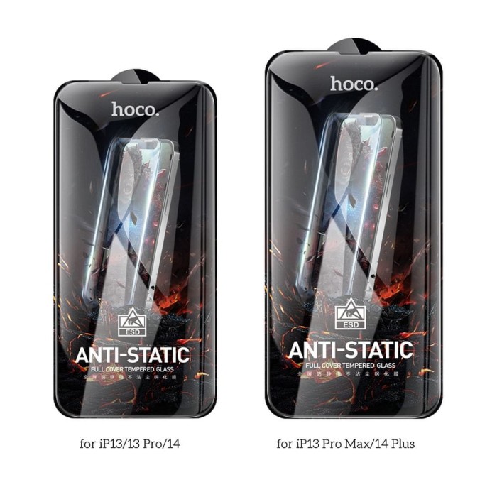 Szkło hartowane do iPhone 14 PLUS  13 PRO MAX Hoco HD Anti-static 25 sztuk G10 (1).jpg