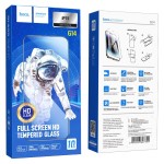 Szkło na telefon iPhone 15 / 16 hartowane HD 5D Guardian shield 10 sztuk G14 czarne Hoco