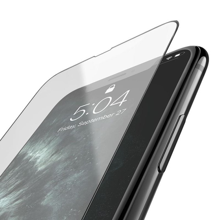Szkło hartowane do iPhone X  XS  11 PRO Hoco HD 5D Guardian shield 10 sztuk G14 czarne (7).jpg