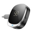 Adapter AUX bluetooth Jack 3,5 mm Hoco z wyświetlaczem E80 czarny (8).jpg