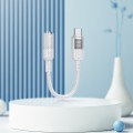 Adapter AUX USB C do Jack 3,5 mm Hoco 0,15 m LS37 transparentny szary (3).jpg