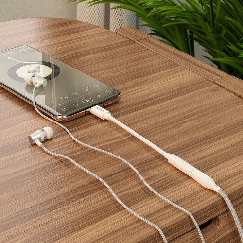 Adapter AUX USB C do Jack 3,5 mm Hoco LS30 biały (4).jpg