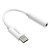 Adapter AUX USB C do Jack 3,5 mm Hoco LS30 biały (1).jpg