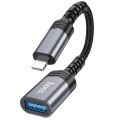 Adapter Lightning do USB A Hoco UA24 czarny (2).jpg