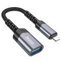Adapter Lightning do USB A Hoco UA24 czarny (5).jpg
