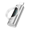 Adapter Lightning do USB C Hoco PD 2,4A 27W z wyświetlaczem UA32B srebrny (5).jpg