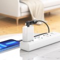 Adapter OTG 2w1 USB C  Lightning do USB A Hoco UA17 czarny (3).jpg