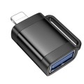 Adapter OTG Lightning do USB A Hoco UA31A czarny (6).jpg