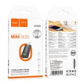 Adapter OTG Lightning do USB C Hoco UA36A transparentny czarny (1).jpg