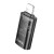 Adapter OTG Lightning do USB C Hoco UA36A transparentny czarny (5).jpg