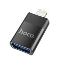 Adapter OTG USB A do Lightning Hoco UA17 czarny (2).jpg