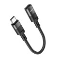 Adapter OTG USB C do Lightning Hoco 3A 0,1 m U107 czarny (5).jpg