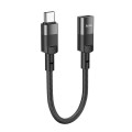 Adapter OTG USB C do Lightning Hoco 3A 0,1 m U107 czarny (7).jpg