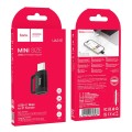 Adapter OTG USB C do Lightning Hoco 3A UA31E czarny (1).jpg