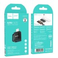 Adapter OTG USB C do USB A Hoco 3A UA31C czarny (2).jpg