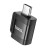 Adapter OTG USB C do USB A Hoco 3A UA31C czarny (5).jpg
