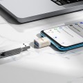 Adapter OTG USB C do USB A Hoco 3A UA31C szary (4).jpg