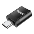 Adapter OTG USB C do USB A Hoco UA17 czarny (5).jpg