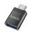 Adapter OTG USB C do USB A Hoco UA17 czarny (8).jpg