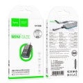 Adapter OTG USB C do USB A Hoco UA36B transparentny czarny (2).jpg
