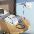 Adapter OTG USB C do USB C Hoco 3A 1,2 m U107 czarna (3).jpg