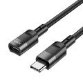 Adapter OTG USB C do USB C Hoco 3A 1,2 m U107 czarna (5).jpg