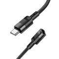 Adapter OTG USB C do USB C Hoco 3A 1,2 m U107 czarna (7).jpg
