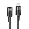 Adapter OTG USB C do USB C Hoco 3A 1,2 m U107 czarna (8).jpg