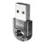 Adapter USB A bluetooth Hoco UA28 transparentny czarny (7).jpg
