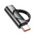Adapter USB C do Lightning Hoco 3A 60W z wyświetlaczem UA32A czarny (5).jpg