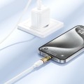 Adapter USB C do Lightning Hoco UA36D transparentny złoty (4).jpg