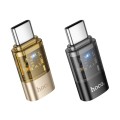 Adapter USB C do Lightning Hoco UA36D transparentny złoty (5).jpg