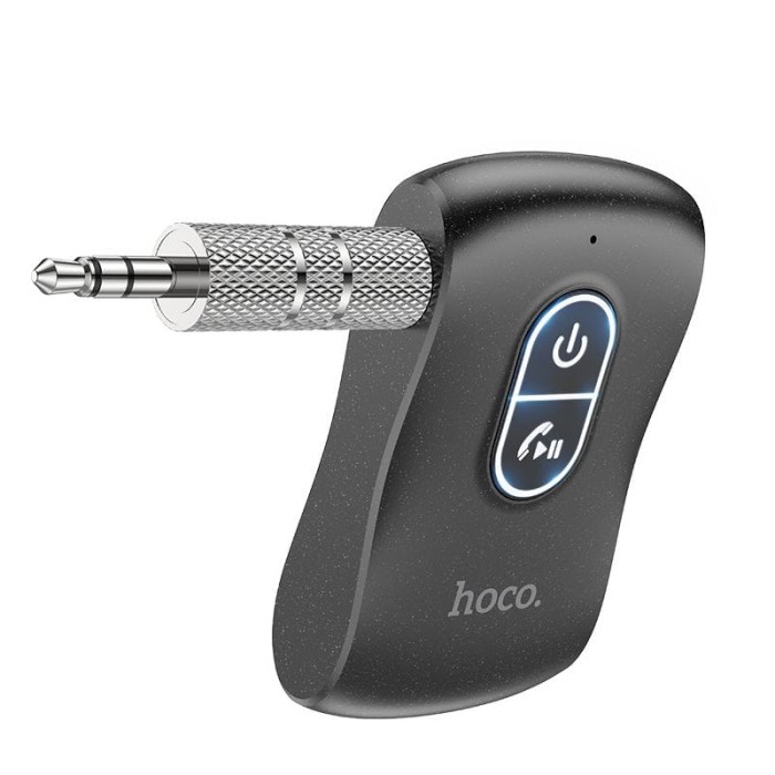 Transmiter samochodowy bluetooth Hoco Jack 3,5 mm E73 PRO czarny (8).jpg