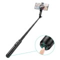 Selfie stick Hoco tripod z pilotem bezprzewodowym magnetyczny K25 czarny (3).jpg