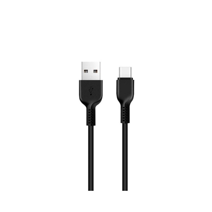 Kabel USB A do USB C Hoco 2,4A 1 m X20 czarny (3).jpg