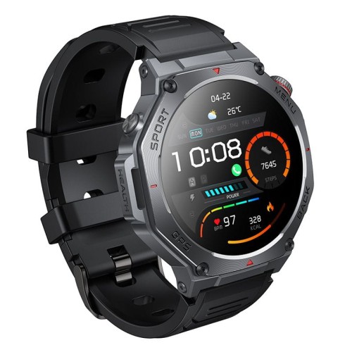 Smartwatch Hoco 1,43 AMOLED GPS z funkcją rozmowy Y37 czarny (9).jpg