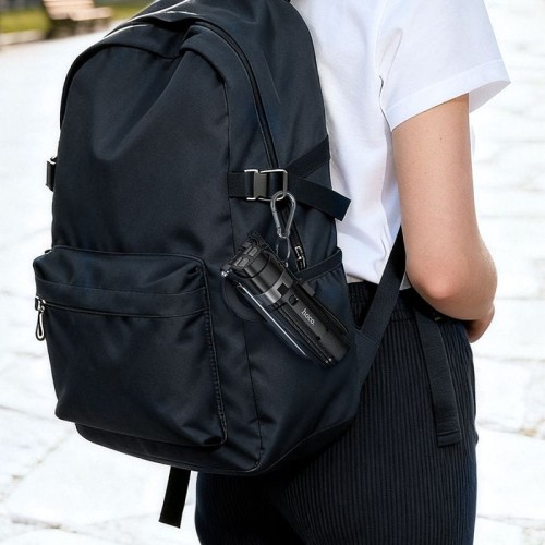 Selfie stick z magnetycznym oraz uniwersalnym mocowaniem z pilotem bezprzewodowym K27 PRO czarny Hoco (2).jpg