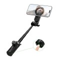 Selfie stick z magnetycznym oraz uniwersalnym mocowaniem z pilotem bezprzewodowym K27 PRO czarny Hoco (7).jpg